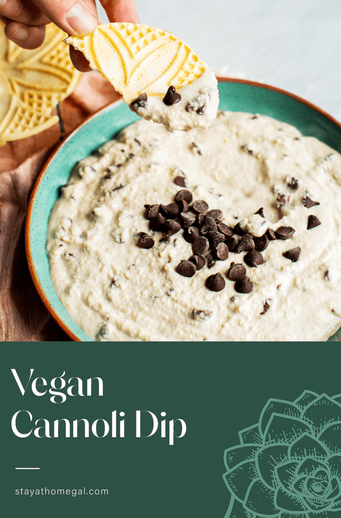 Vegan Cannoli Dip_Pinterest